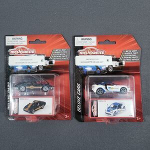 Majorette Deluxe Cars Toyota Lot - GT86 + 2000GT Diecast Rubber Tires NEW FSC